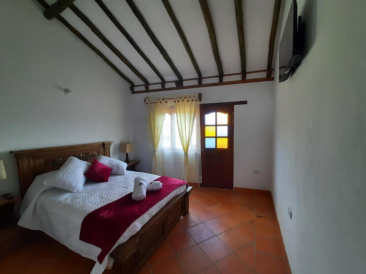 Casa Hotel La Villa Del Rosario Вилья-де-Лейва Экстерьер фото