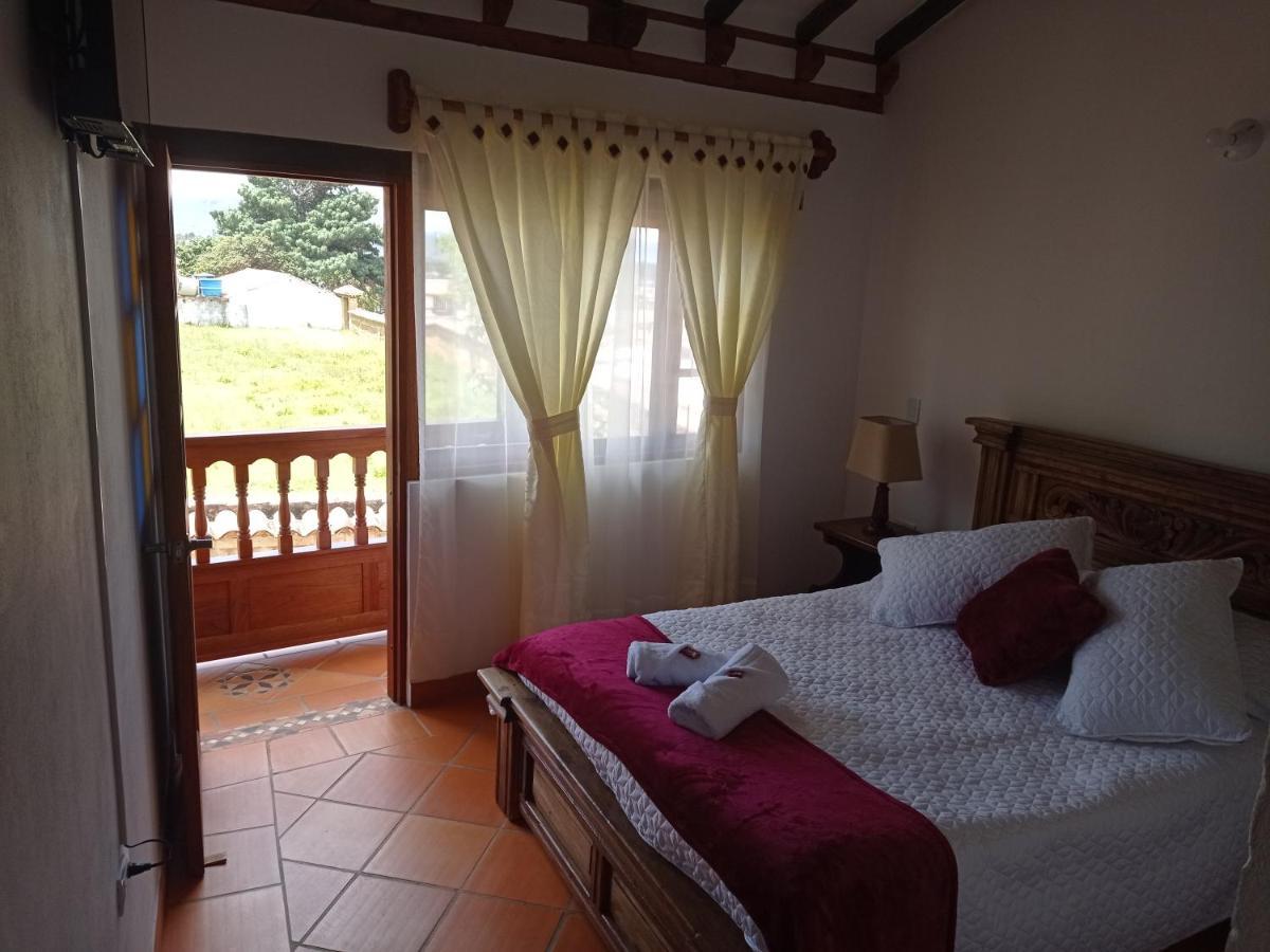 Casa Hotel La Villa Del Rosario Вилья-де-Лейва Экстерьер фото