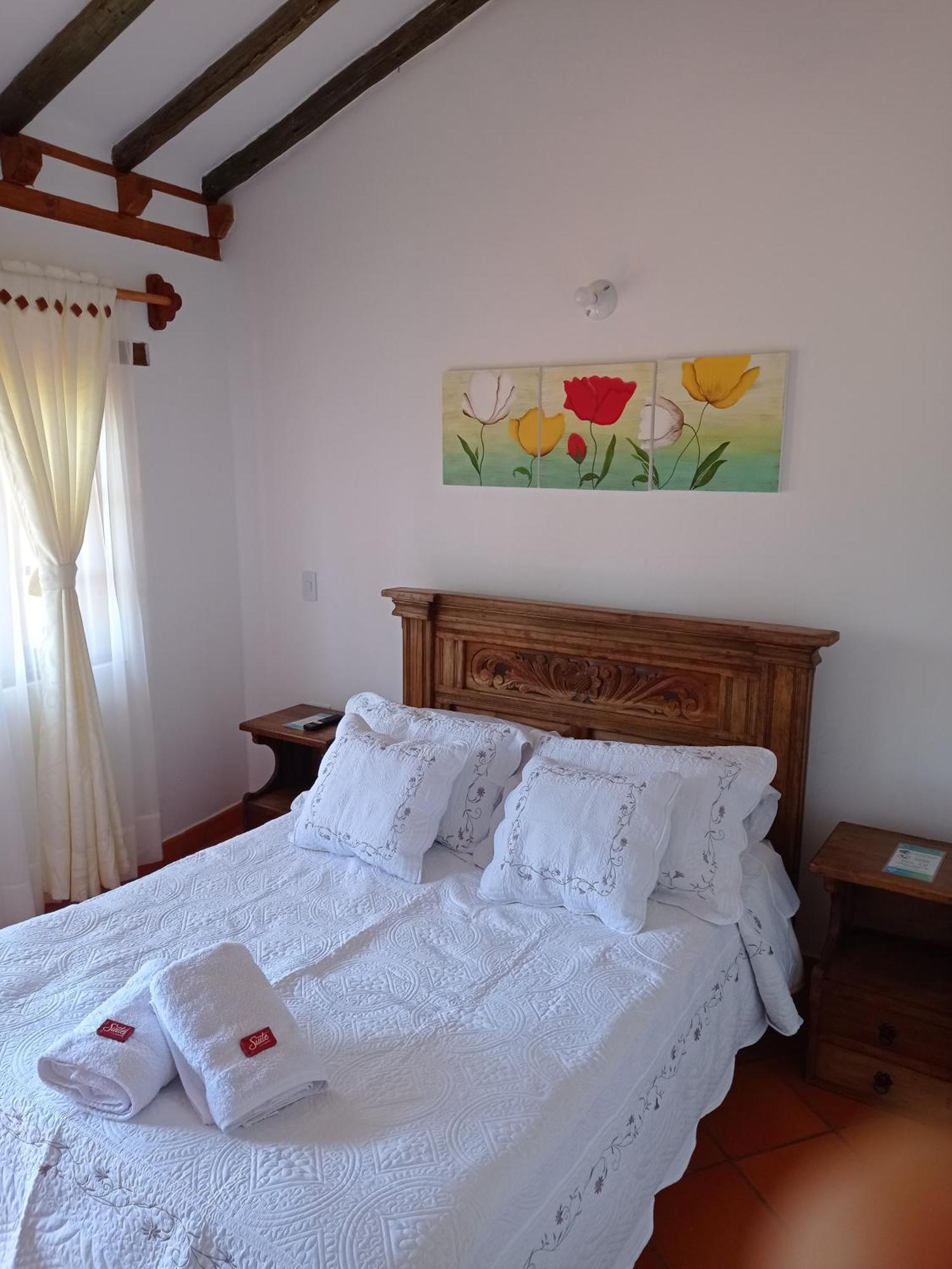Casa Hotel La Villa Del Rosario Вилья-де-Лейва Экстерьер фото